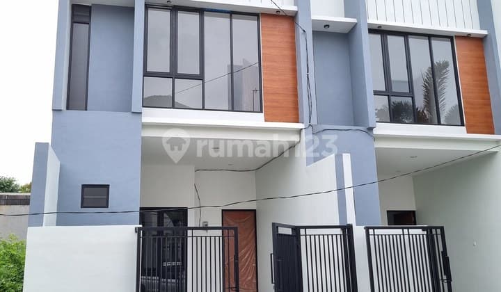 A060. Dijual Rumah Baru Scandinavian Minimalis Prapen Indah