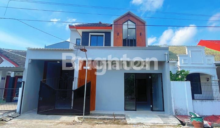 Rumah 2 lantai , fullrenov di lingkungan nyaman , siap huni BUMI CITRA FAJAR