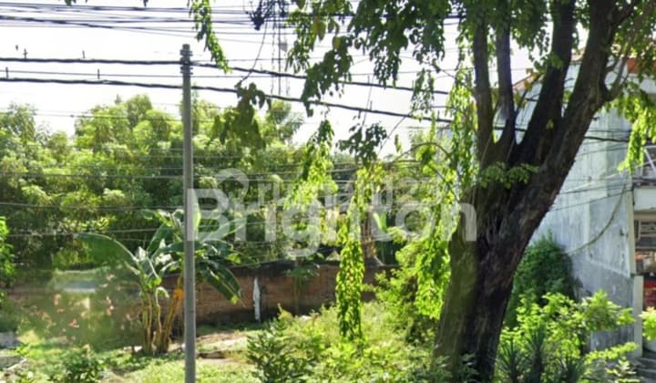 Tanah Nol Jalan Rayabuduran - Sidoarjo,Cocok untuk Investasi Ruko/ Spbu