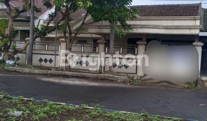 Rumah dengan luas tanah besar, cocok buat usaha