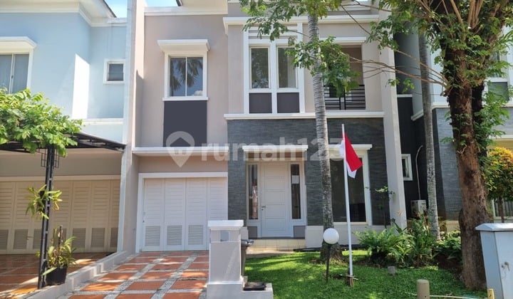 BARANG LANGKA JUAL RUMAH lebar 8 Di Cluster AQUAMARINE PHG GADING SERPONG