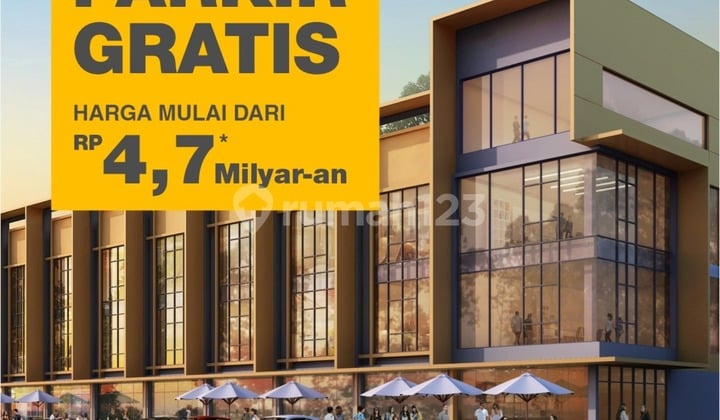FOR SALE COMMERCIAL LOT ALAM SUTERA, TANGERANG IN DEMANSION AREA 300 m2