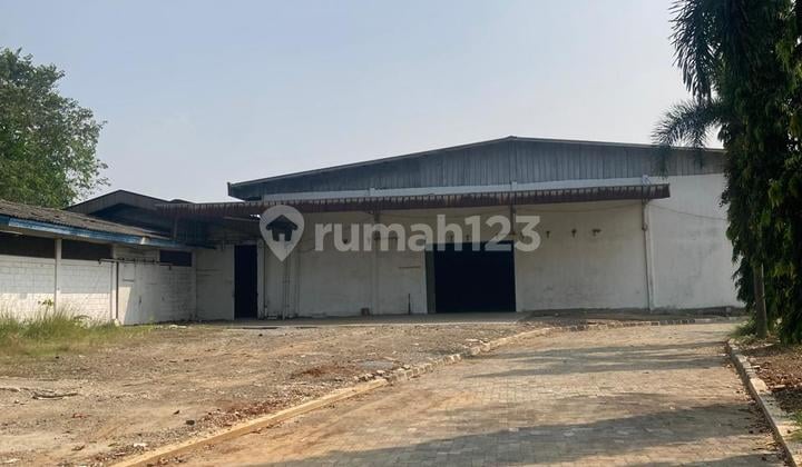 HARUS TERSEWA DISEWAKAN PABRIK DAN GUDANG AREA PASAR KEMIS DEKAT DENGAN PINTU TOL CIKUPA