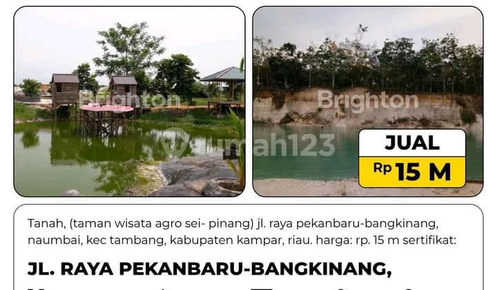 Tanah, 1 Lantai, SHM, di Kampar Kota,