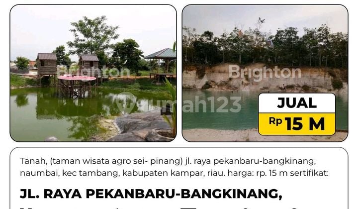 Tanah, 1 Lantai, SHM, di Kampar Kota,