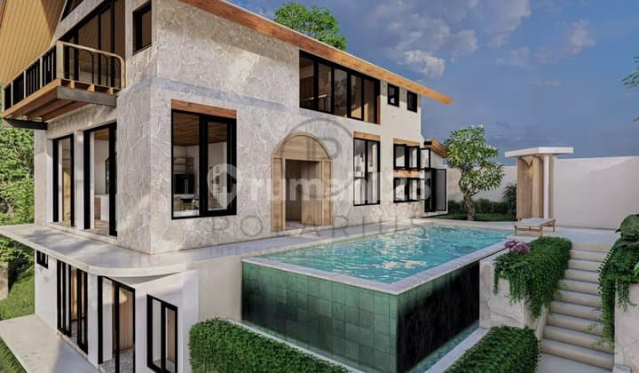 Leasehold: 28 Years - Luxury Jungle Outlook Villa In Tabanan