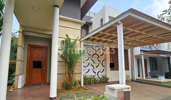 Rumah Furnish Rapih Siap Huni di Foresta Cluster Primavera BSD