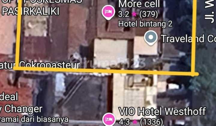 Dijual Hotel Mainroad Siap Pakai di Pasteur Bandung