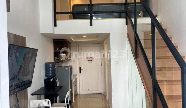 Jual Rugi Apartemen 1 Br Fully Furnished di Kingland Avenue, Serpong, Tangerang, Banten