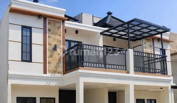 Rumah Baru 2 Lantai Gaya Bali Modern, Unit Ready Akses Tol & LRT
