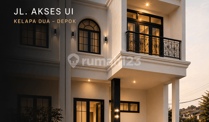 Rumah Dekat Tol Cijago & Stasiun Ui - Promo Menarik Free Biaya Biaya