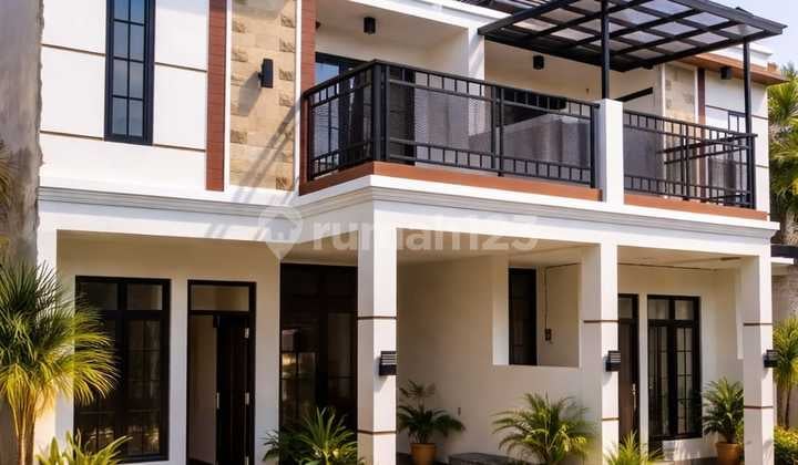 Rumah Baru 2 Lantai Siap Huni, Lingkungan Nyaman Akses Strategis dengan Konsep Bali Modern