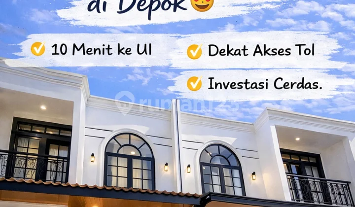 Rumah Strategis Dekat KRL - 10 Menit ke Ui & Tol Cijago