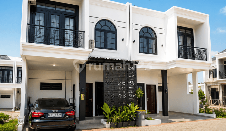 Depok Cluster House Ready to Occupy Luxury Modern Classic Design