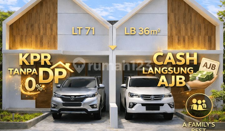 Dijual Rumah Cibinong - Hanya 7 Unit! Rumah Privat dengan Suasana Adem &Intimate