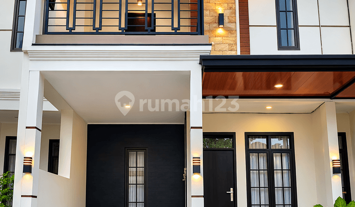 Rumah Minimalis Modern Gaya Bali At Radar Auri Depok -Harga Terjangkau Dekat Jakarta