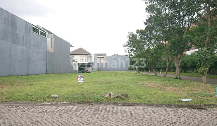 Jual Kavling Pojok Greenlake Surabaya Siap Bangun