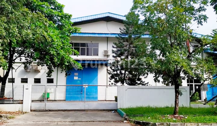 Gudang Luas Bangunan 1200 M2 Kawasan Industri Jababeka 1 Cikarang