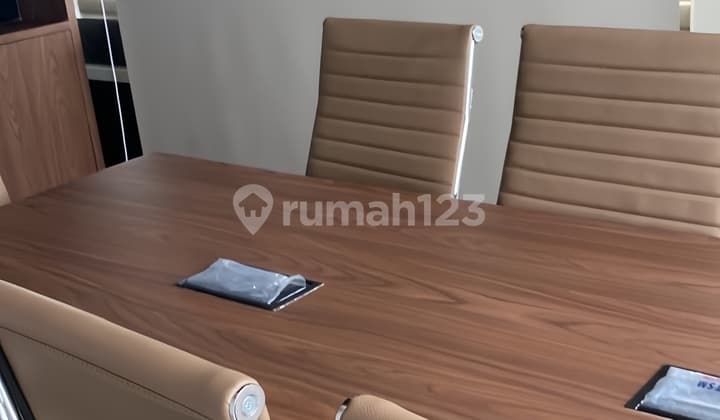 For Rent Office Space in B Residence Grogol - Fully Furnished 8-9 Pax | Only 90Million/Year Negotiable | Super Strategic Location!