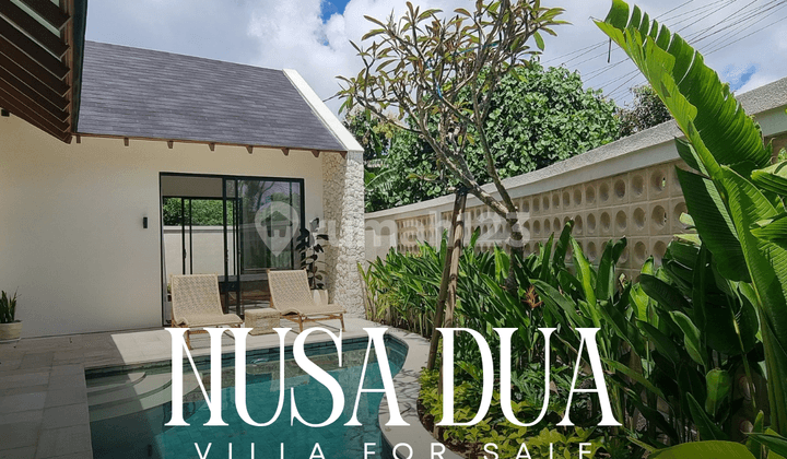 Dijual Villa Baru Bergaya Mediteranian Tropis 10 Menit ke Pantai Pandawa Bali