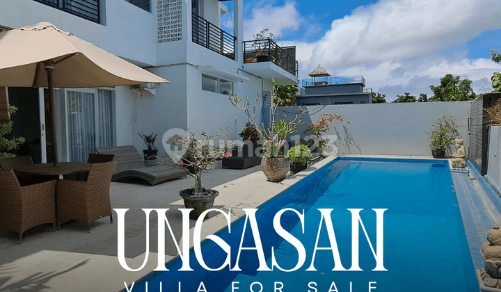 Dijual Villa Ungasan Jalan Melati View Laut 3 Lantai Swimming Pool