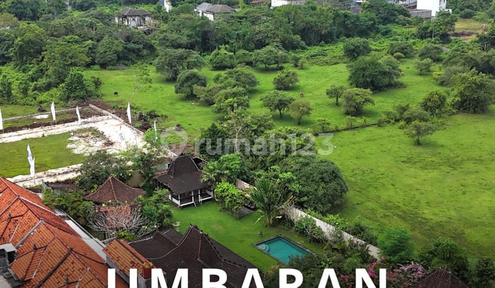 Land in Jimbaran Bawah Near Udayana University, Free Joglo Villa