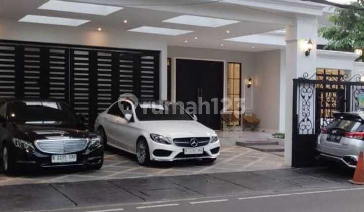 Jual Rumah Baru American Classic (Bisa Buat Kantor) di Fatmawati Jaksel (Depan Citos)