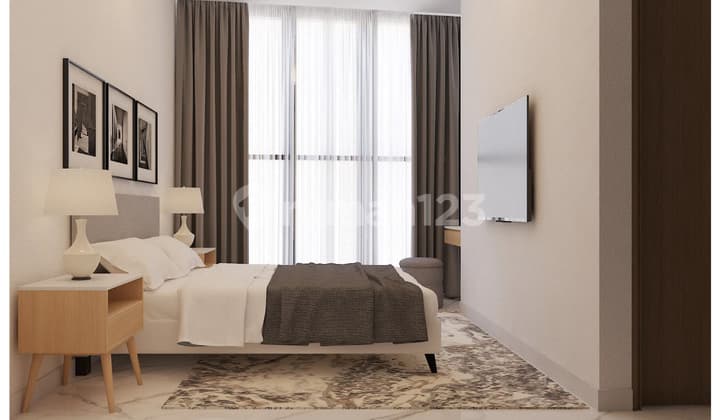 Apartement 3 Kamar Tidur Sq Res