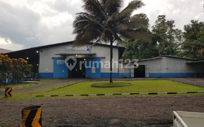 Siap Huni - Sewa Tanah Bekas Pabrik - Siap untuk Usaha Besar!