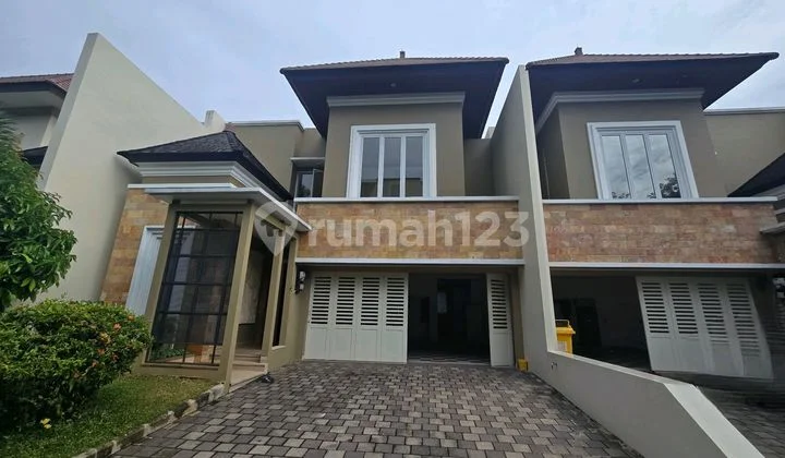 For Sale Modern Villa Design House in a Compound in Bali, Close to Ais, Kemang Raya, and Ampera Raya Area, Pejaten, South Jakarta