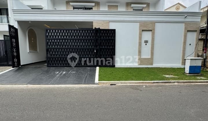For Sale Rumahamerican Classic Design Lokasi Nyaman dan Asri Area Pondok Indah Jakarta Selatan
