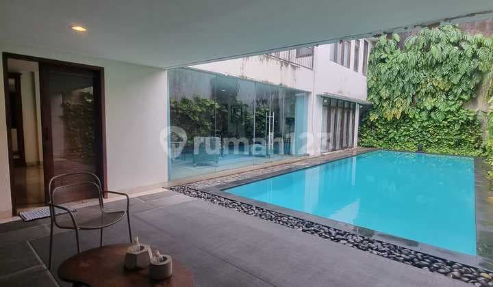 For Rent Semi-Furnished House Near Senayan, Mabes, International School, Blok M, and Senopati, Kebayoran Baru, South Jakarta