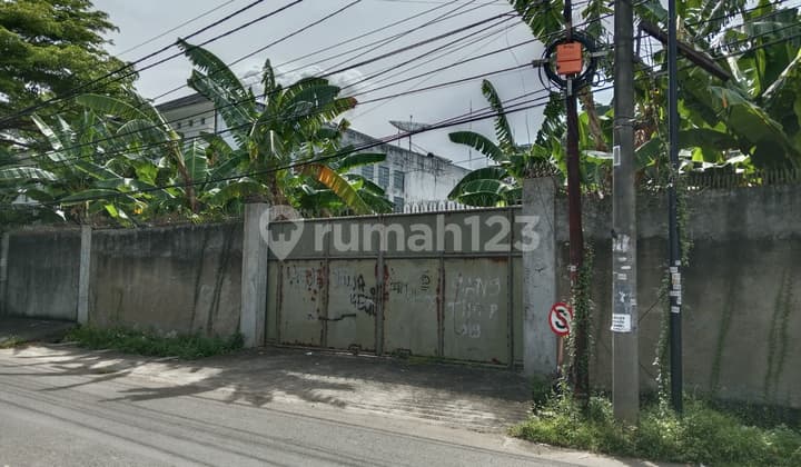 Disewakan Kavling Kebon Jeruk Tosiga Tepi Jalan Raya