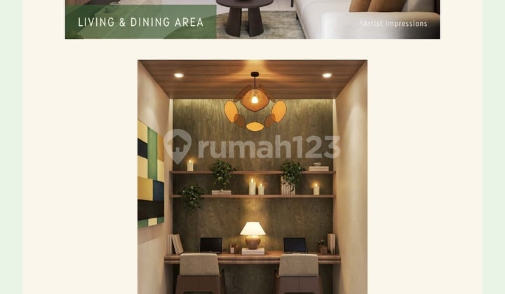 Rumah Baru di Citra 8 Forestine Ukuran 6