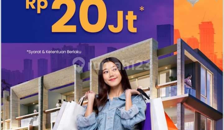 Dijual Ruko Baru Cbd Lokasi Bebas Banjir di Bekasi