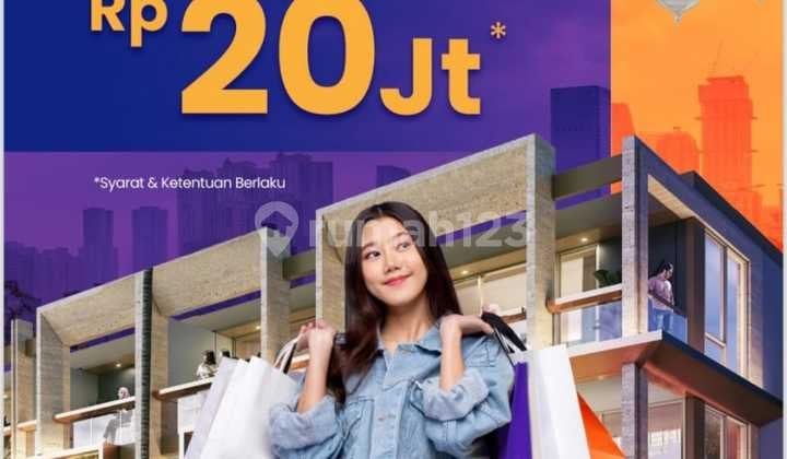 Dijual Ruko Baru Cbd Lokasi Bebas Banjir di Bekasi