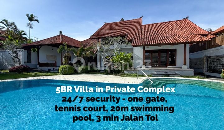 Villa 5Br Eksklusif SHM Komplex Premium 24/7 Security, Jalan Tol