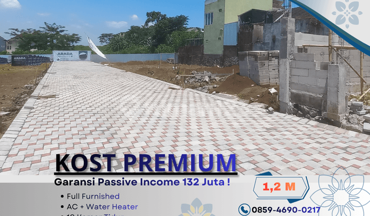 Jual Rukost 5 Menit Kampus Ub Malang SHM Split Kamar Mandi Dalam Semua