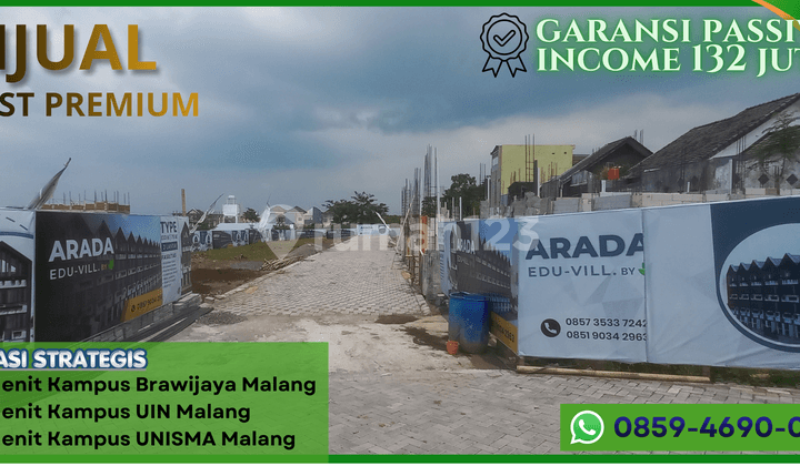 Kost Dijual 5 Menit Kampus Unisma Malang Full Perabot SHM Split