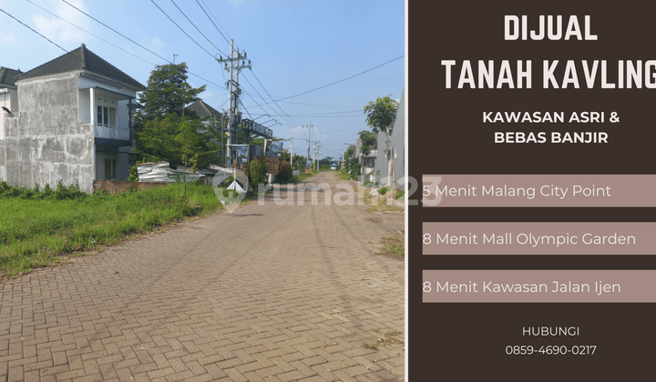 6 Menit Mog Malang Jual Tanah SHM Pecah untuk Dibangun Rumah