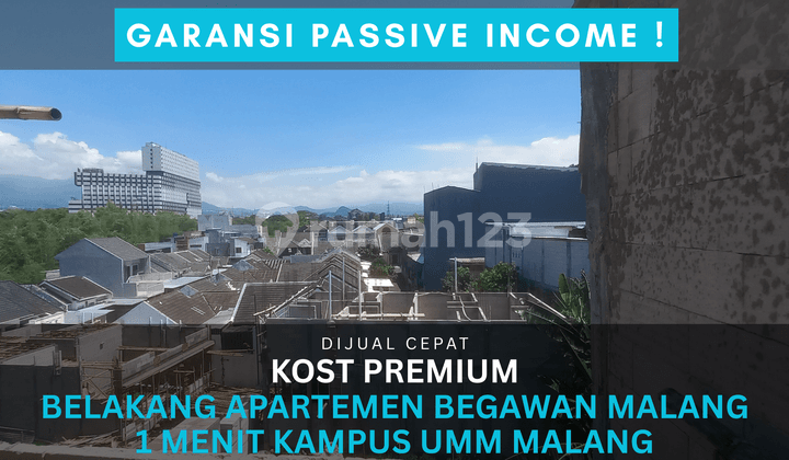 Suitable for Building Boarding Houses 5 Minutes to Unisma Malang Campus Selling Boarding House with Split Certificate
