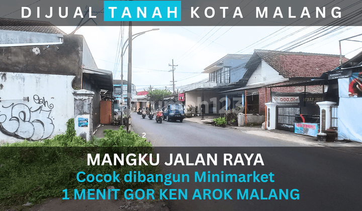 Cocok Bangun Minimarket 5 Menit Gor Ken Arok Malang Tanah Dijual SHM Split