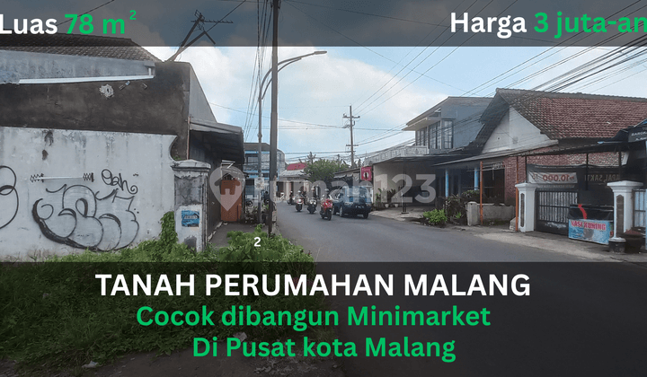 5 Menit Universitas Terbuka Malang untuk Bangun Minimarket Tanah Dijual Lebar Jalan 6 Meter