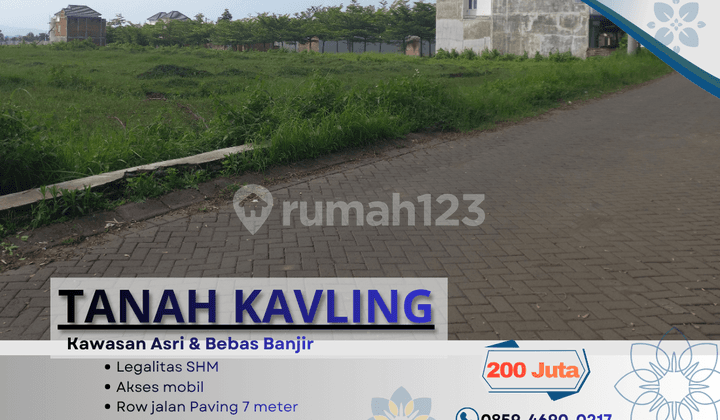 Untuk Bangun Rumah Jual Tanah 5 Menit Kampus Unikama Malang SHM