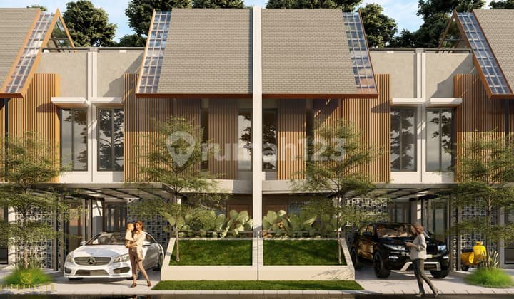 Strategic Villa Fully Furnished Stone Near Tourist Attractions