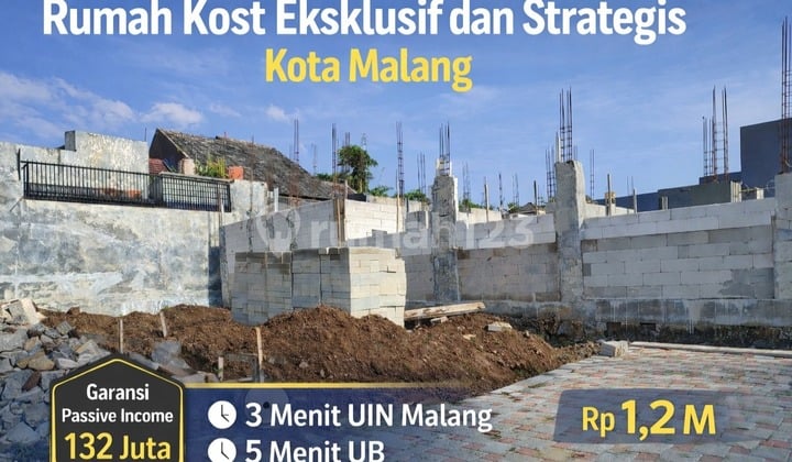 Rumah Kost Eksklusif dan Strategis Kota Malang