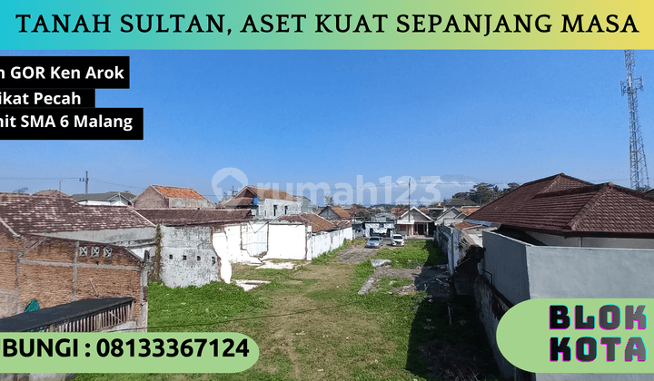 Jual Tanah Kavling 5 Menit Kantor Terpadu Malang SHM Pecah