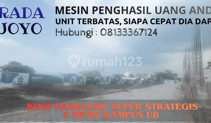 Jual Kost Kamar Mandi Dalam Semua 5 Menit Kampus Ub Malang SHM Pecah