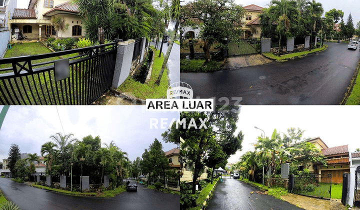 #0013 Dijual Rumah Hoek Mewah Area Bnr Bogor Strategis Nego Sampai Deal