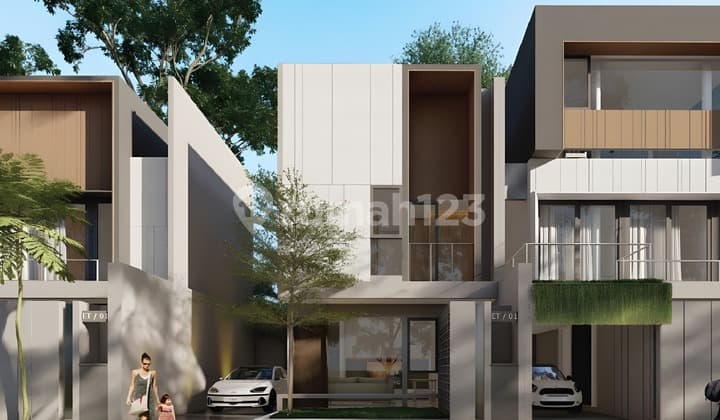 Cluster Eksklusif Lumina 2 Lantai di Tengah Kota Jakarta Timur